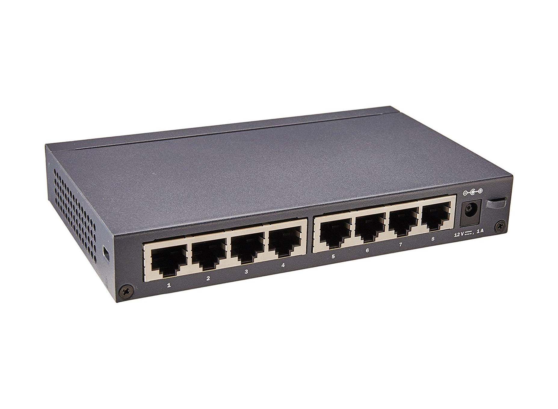 Harga Jual HP 14208G 8Ports Gigabit Unmanaged Switch (JH329A)